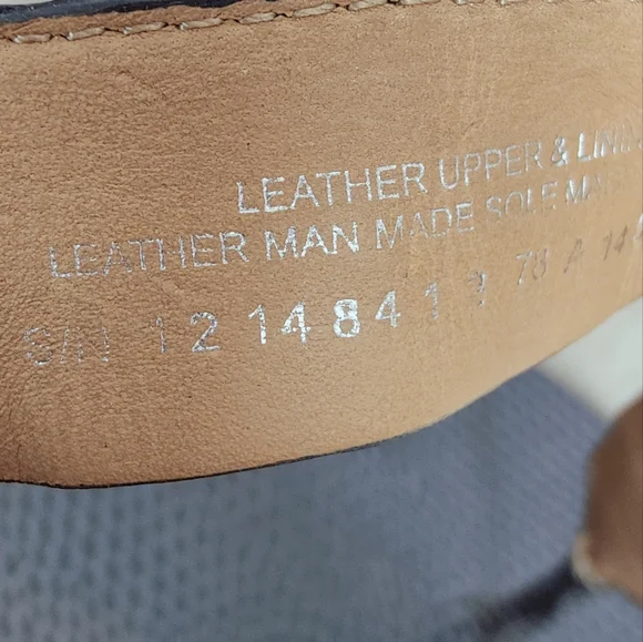 Tory Burch Navy Snake Print Leather Studded T-strap Block Heel Sandals, 10.5 - Picture 11 of 15